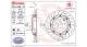 Bremseskive - 360406129303 MAGNETI MARELLI - 43206JF20A, 43206KJ10A, 09.A190.13