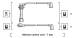 Tennplugg kabelsett - 941318111178 MAGNETI MARELLI - 49381, JP332, T507B