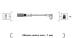 Tennplugg kabelsett - 941318111204 MAGNETI MARELLI - BOU1247, FAM36, BOU-1247