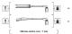 Tennplugg kabelsett - 941318111273 MAGNETI MARELLI - AFM77, T553B