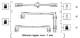 Tennplugg kabelsett - 941045400525 MAGNETI MARELLI - 60565977, 60609831, 60808240