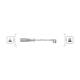 Tennplugg kabelsett - 941319170054 MAGNETI MARELLI - BOU1247, FAM36, BOU-1247