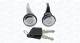 Lukkesylinder sett - 350105014800 MAGNETI MARELLI - 9170G2, 9170N9, 9170P0