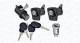 Lukkesylinder sett - 350105028300 MAGNETI MARELLI - 7696108, 7796720, 394986