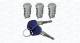 Lukkesylinder sett - 350105029200 MAGNETI MARELLI - 711614040, 711614060, 712600040
