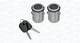 Lukkesylinder sett - 350105029600 MAGNETI MARELLI - 9467058980, 394780, 80/1222