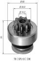 Lite tannhjul, starter - 940113020071 MAGNETI MARELLI - 79026090, 9936730, 9937949