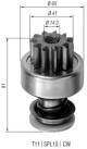 Lite tannhjul, starter - 940113020104 MAGNETI MARELLI - 131271, 2006209425, 2006209494