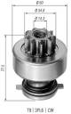 Lite tannhjul, starter - 940113020179 MAGNETI MARELLI - 79081045, 7984505, 9961781