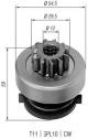 Lite tannhjul, starter - 940113020257 MAGNETI MARELLI - 1006209541, 132204, 1006209571