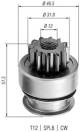 Lite tannhjul, starter - 940113020261 MAGNETI MARELLI - M191T13671, M191T14671, M191T18271