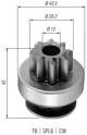 Lite tannhjul, starter - 940113020362 MAGNETI MARELLI - 361392X000, 93740994, 231789