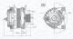 Dynamo - 063732182010 MAGNETI MARELLI - 23100-BR01A, A002TX2181, A002TX2181AM