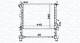 Radiator, motorkjøling - 350213160300 MAGNETI MARELLI - 1061185, 1093713, 1132658