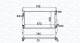 Radiator, motorkjøling - 350213173900 MAGNETI MARELLI - 1370865, 1371296, 1383315