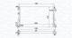 Radiator, motorkjøling - 350213195700 MAGNETI MARELLI - 1300245, 24418343, 51770410