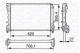 Radiator, motorkjøling - 350213131700 MAGNETI MARELLI - 51819061, 51835027, 51934451