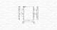 Radiator, motorkjøling - 350213199400 MAGNETI MARELLI - 133054, 1331.EE, 1331EA