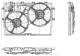 Kjølevifte, motor - 069422578010 MAGNETI MARELLI - 1362918080, 1650750, 309.336