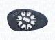 Speilglass, ytterspeil - 182209000200 MAGNETI MARELLI - 51167132728, 3067002, L-0566